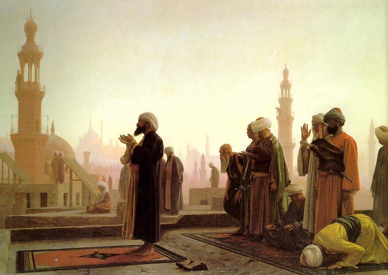 800px-Prayer_in_Cairo_1865