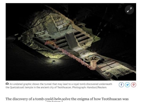 Screenshot dal The Guardian